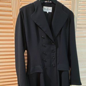 Dress coat 3/4 length, Oleg Cassini Size 4